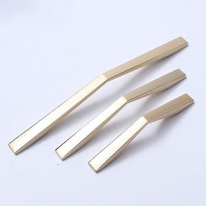 Modern Aluminum Zinc Matt <b>Black</b> Handles High Quality Vintage Bedroom Office Furniture Drawer Door for Bathroom Cabinets - Product Image 3