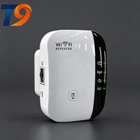 Amplificador de Señal Wifi Inalámbrico de 300Mbps, Repetidor de 2.4Ghz con WPS, Extensor de Red de Largo Alcance, Potenciador de Wifi para Hogar y Oficina
