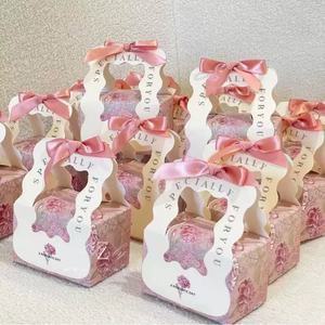 <span class=keywords><strong>2025</strong></span> Hot Bán Đảng Kẹo Biscuit Sô Cô La Bao Bì Hộp Với Xử Lý Băng Wedding Party Treat Hộp Quà Tặng - Product Image 2