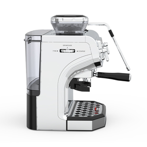 Machine à café <span class=keywords><strong>expresso</strong></span> 3 en 1 avec moulin à café, en acier inoxydable, avec chaudière en cuivre, pour une seule tasse, vente en gros - Product Image 6