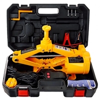 Cric hydraulique électrique à ciseaux chromé portable automatique 3T 12V 5 tonnes pour voiture Kaisha K3J Garantie 12 mois