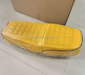 CG125 CG150 HJ150 GT150 CGL125 <span class=keywords><strong>BEARA</strong></span>用ブラックとカラフルなオートバイ用シートクッション工場直販 - Product Image 2