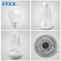 Prison Technology Approuvé Nouveau 1.8L Couvercle Scellé Bouilloire Correction Centre Détenu Électronique US Prison Supply Électrique Clair Bouilloire