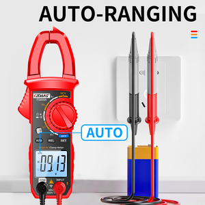 Medible DCV ACV ACA Ohm Capacitancia Hz Diodos Continuidad 3999 Dígitos Pinza amperimétrica digital Multímetro con detección NCV - Product Image 6