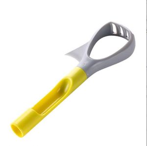 Outil de cuisine multifonctionnel professionnel pour avocat et fruits, avec trancheuse, écraseur et extracteur de noyaux - Product Image 1