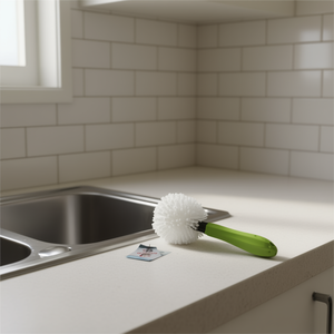 Cepillo Para Cocina Con Mango Verde Ref 01515 - Product Image 2