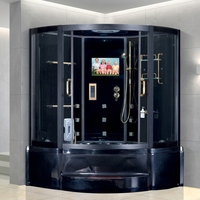 Salle de douche à vapeur avec jacuzzi et massage, commande informatique, garantie commerciale, Chine