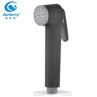 Ensemble de pulvérisateur de bidet vertical mural de haute qualité avec poignée, en plastique ABS, pour utilisation aux toilettes