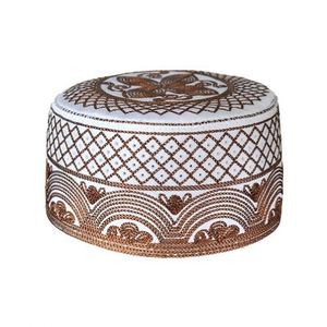 Gorro de Oración Musulmán Tejido Unisex, Kippah Islámica, Transpirable y Cálido para Exteriores - Product Image 1