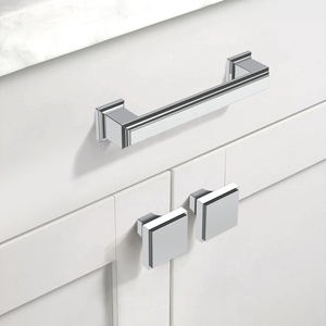 Gold Furniture Handle 5 Inch Cabinet Solid <strong>Bedroom</strong> Kitchen Cupboard <strong>Door</strong> Handles 2044 - Product Image 4