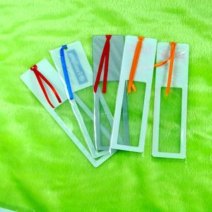 <span class=keywords><strong>Loupe</strong></span>-règle personnalisée réutilisable, étanche, avec logo et motif sur mesure, taille personnalisée, portable, pour l'école, le bureau, cadeaux promotionnels, en PVC - Product Image 4