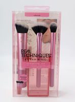 Ensemble de Pinceaux et Éponges de Maquillage Personnalisables, 1/3/4 Pièces, Échantillon Gratuit, Végan, Marque Privée
