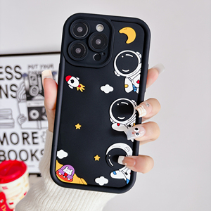 Thiết Kế Mới <span class=keywords><strong>3D</strong></span> Spaceman Phi Hành Gia Trường Hợp Điện Thoại Cho <span class=keywords><strong>Iphone</strong></span> 11 12 13 14 15 16 Pro Max Điện Thoại Di Động Trường Hợp - Product Image 5