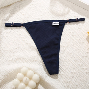 Finetoo a vita a vita bassa in cotone Sexy <span class=keywords><strong>Mini</strong></span> infradito da <span class=keywords><strong>donna</strong></span> - Product Image 4