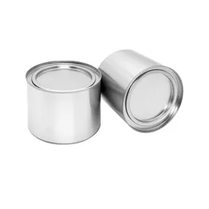 High Quality 100*75mm Empty Airtight Food Grade Round Self Sealing Tin Can