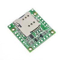 Módulo GPRS GSM Air208, el Más Pequeño, Tarjeta Micro SIM, Placa Base, Cuatribanda, Puerto Serie TTL, Compatible con SIM800L SIM800C
