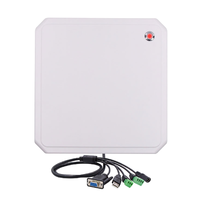 Lecteur RFID UHF longue portée pour la gestion des véhicules ABS 860-960 MHz Étanche Interface Wiegand 26/34 Lecteurs de cartes de contrôle d'accès