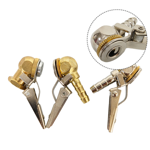 Tête de gonflage en cuivre massif avec raccord femelle 1/4 pour gonfleur de pneus de voiture, embout pour outils pneumatiques - Product Image 1