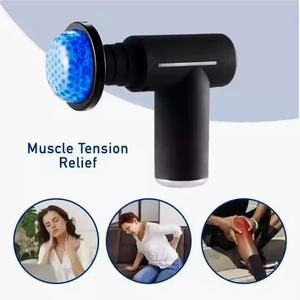 Có Thể Sạc Lại 6 Tốc Độ Đầy Đủ Cơ Thể Lạnh Nóng Nén Không Dây Mini Massage Súng Máy - Product Image 6