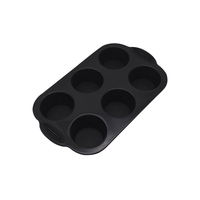 Moule à cupcakes en silicone de qualité alimentaire sans BPA, antiadhésif, réutilisable, facile à démouler, compatible lave-vaisselle, moule à pâtisserie en silicone