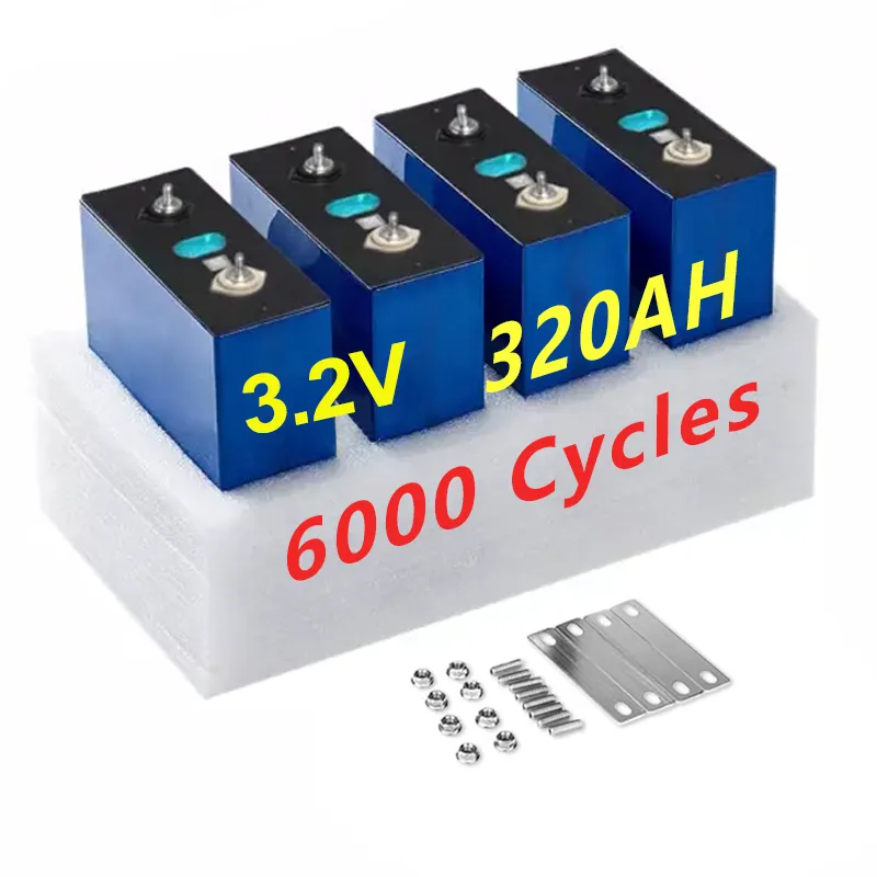 Lithium Ion Batteries Cells Grade A Deep Cycle 6000 Times 302AH 304AH 310AH Solar Storage Energy System Lifepo4 Battery