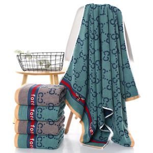 Toallas de Baño Coolqi, Selección Premium, 70x140cm, Algodón Puro, Color Sólido, Suaves, Absorbentes, Gruesas, Tejido Jacquard, Sin Pelusas - Product Image 2