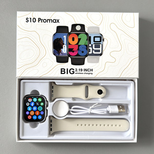 นาฬิกาสมาร์ทวอทช์ Huaqiangbei S10/S11 PRO หน้าปัดสี่เหลี่ยม ซิลิโคน รุ่น Dynamic Island เวอร์ชั่นจีน รองรับ Alipay NFC หน้าจอ TFT พร้อมฟังก์ชั่นนับก้าว - Product Image 3