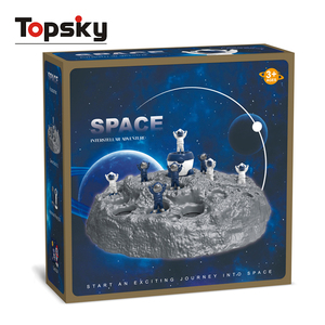Jeu de bureau compétitif jouet pour enfants drôle astronaute dames et plateau de piège d'échecs interactif jeu de société éducatif en plastique - Product Image 6