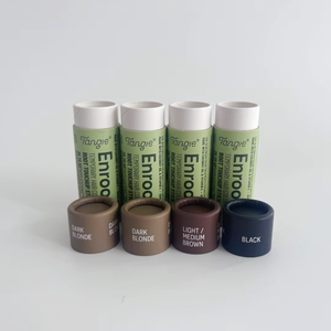 Tubos de papel Kraft ecológicos hechos a mano para bálsamo labial Chapstick cuidado de la piel embalaje biodegradable reciclable precio de fábrica OEM - Product Image 1
