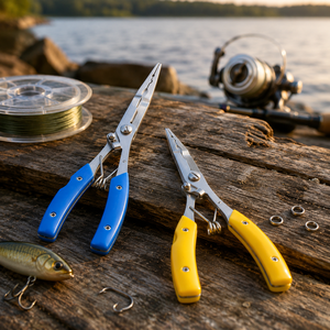 Pince à leurres <span class=keywords><strong>de</strong></span> pêche longue portée, coupe-<span class=keywords><strong>ligne</strong></span>, décrocheur d'hameçons, ouvre-anneaux fendus, Alicates Pesca, pour eau salée et eau douce, équipement <span class=keywords><strong>de</strong></span> kayak - Product Image 2