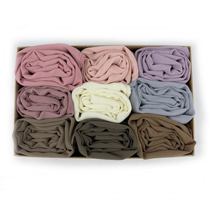 Longue écharpe <span class=keywords><strong>en</strong></span> <span class=keywords><strong>soie</strong></span> plissée pour femmes Texture fine rides été transfrontalier pour <span class=keywords><strong>Amazon</strong></span> <span class=keywords><strong>foulard</strong></span> Logo personnalisable - Product Image 2