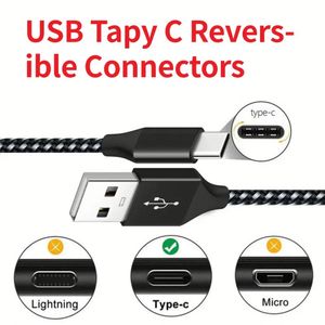 Customized 2M 6FT 480Mbps USB <b>C</b> Mobile Phone Accessories Charger <b>Cables</b> USB <b>to</b> <b>Type</b> <b>c</b> Data <b>Cable</b> - Product Image 4