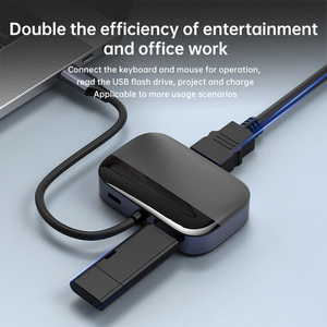 FEIXUAN transfert de données haute vitesse 3 en 1 <span class=keywords><strong>USB</strong></span> <span class=keywords><strong>C</strong></span> Hub 5Gbps <span class=keywords><strong>USB</strong></span> a 3.0 <span class=keywords><strong>HDMI</strong></span> PD 100W charge rapide <span class=keywords><strong>USB</strong></span> <span class=keywords><strong>C</strong></span> Hub pour ordinateur portable - Product Image 6