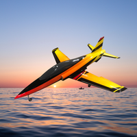 Modèle d'avion turbojet entièrement composite de 2 mètres