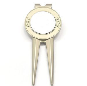 High Quality Custom Color Shape Blank Brand Logo Magnet Metal <b>Golf</b> Divot Tool Bottle Opener Hat Clip Repair Ball Marker 27th - Product Image 5
