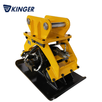 Compacteur à plaques vibrant KINGER, machine à plaques vibrantes hydraulique, vibrateur