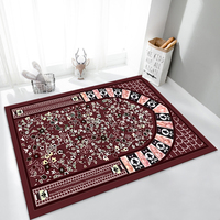 Tapis de Prière Musulman Turc Éducatif Moderne en Polyester pour la Maison, Vente en Gros