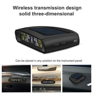 Giảm Giá Mạnh <span class=keywords><strong>Tpms</strong></span> Hệ Thống Giám Sát Áp Suất Lốp Không Dây Năng Lượng Mặt Trời Đồng Hồ Đo Áp Suất Kỹ Thuật Số Cảm Biến Bên Trong Cho Xe Hơi Ô Tô - Product Image 4