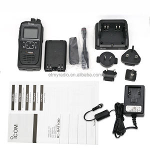 Radio satellite PTT Icom IC-SAT100 Iridium IP67 d'origine, talkie-walkie portable pour la communication mondiale - Product Image 2