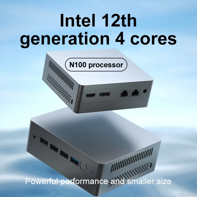 Popular Intel 12th Gen Mini Computer SZBOX N100 - 8GB RAM, 256GB