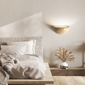 Lampes murales de style nordique japonais Wabi-Sabi pour chambre à coucher, maison d'hôtes, salon, escalier, couloir, éclairage d'ambiance, design mural - Product Image 3