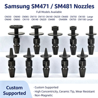 Buse en céramique CN220 CN040 CN110 CN030 CN750 CN140 pour machine de placement de composants Samsung SM471/481, ligne de production d'assemblage de circuits imprimés SMT