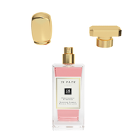Unique 30ml 50ml 100ml personnalisé vide luxe vintage cosmétique brumisateur vaporisateur bouteille de parfum élégant en verre