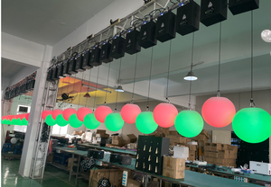 Boule lumineuse cinétique à LED avec matrice couleur et contrôle DMX pour scène, boîte de nuit, hôtel, restaurant - Product Image 3