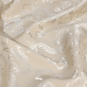 Cao cấp Jacquard lụa satin rồng mẫu vải, thời trang và mềm mại Nhà quần áo, retro nền trang trí vải - Product Image 3