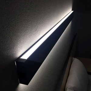 Lumière linéaire LED à émission de lumière vers le haut et vers le bas, profil en aluminium 22x85mm pour bureau et école - Product Image 5