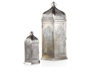 Set of 3 <b>Large</b> Size Ramadan <b>Lanterns</b> Home Decorative Hanging Moroccan Style Ideal for Indoor <b>Outdoor</b> and Wedding Decoration - Product Image 2