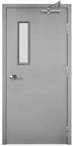 Steel Fireproof Safety <strong>Doors</strong> Suitable for Apartment Hospitals. Anti-theft and Heat Insulation. 30 - 90 Minutes. - Product Image 6
