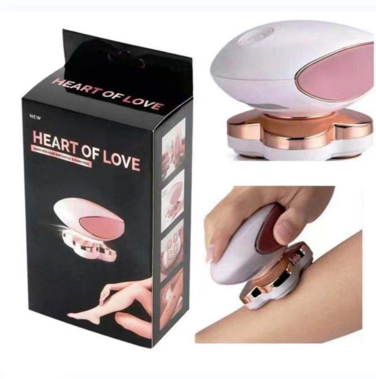 Новая безболезненная Женская бритва с четырьмя головками, Водонепроницаемый женский прибор для удаления волос, электрический эпилятор, устройство для удаления волос, бритва для женского тела