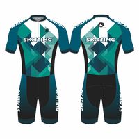Combinaison de patinage à vitesse personnalisée unisexe adulte et enfant, sublimation, séchage rapide, compression, combinaison de course pour roller, logo OEM